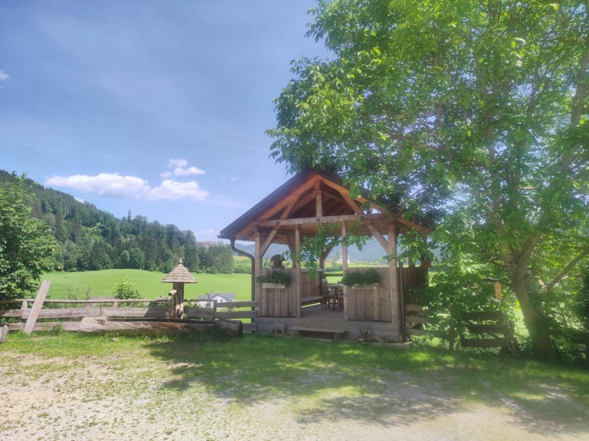 Troadkasten - Ferienhaus Am Bio-Bergbauernhof Aflenz Kurort Buitenkant foto